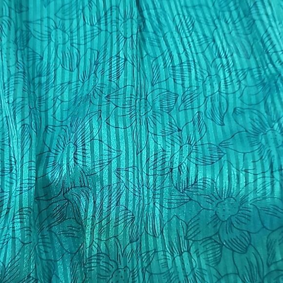 COPY - Vintage 80s Nora Noh Peplum blue silk dress size 8 - Picture 10 of 12